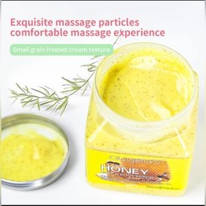 Organic Natural Massage Cleaning Honey Scrub Exfoliating Skin Care Whitening